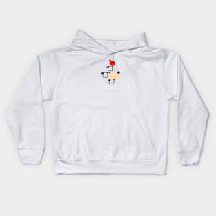 Anime Cute Cartoon Sheep & Doggie By Abby Anime(c) Kids Hoodie